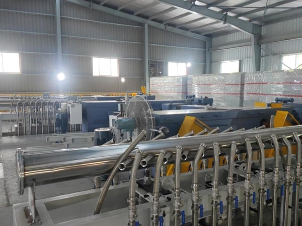 xj星际1277最新SSMS生产线开始在客户车间安装